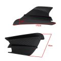 รถจักรยานยนต์ Wing Universal Aero Winglet สปอยเลอร์ Canard สําหรับ YAMAHA HONDA Ducati BMW R1 YZF R25 R3 R15 R6 CBR 600 650 500 S1000RR. 