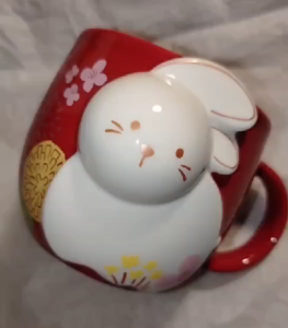 Original Starbucks 2023 Year of the Rabbit Mug 12oz