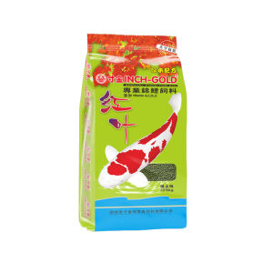 Inch Gold Fish Food for Koi Carp Spiral Indoor Outdoor Universal Koi Fish Grain Medium Size Fish Pellet Pet Supplies