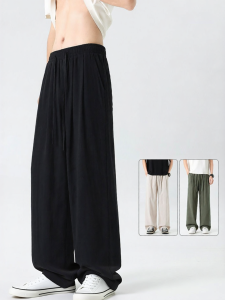 Warrior | Cool Lightweight Pure Cotton Quick Dry Loose Long Pants For Men