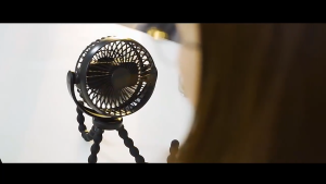 5000mAh Baby stroller fan small Octopus baby trolley fan  children  blow complementary food  charging mini outdoor walking baby artifact hanging Night Light vertical electric fan on quiet bed.