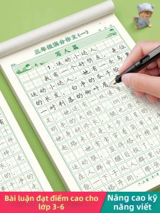 MOWEI | Sách Luyện Viết Đồng Bộ Tiếng Trung cho Học Sinh Lớp 3-6 Luyện Từ và Câu Hàng Ngày