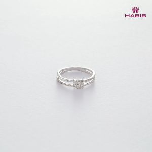 HABIB ADORE | Diamond Ring in 585/14K White Gold 266060323