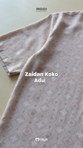 Mooi Atasan Pria Kemeja Pria Raya Collection Zaidan Koko Sandya Series