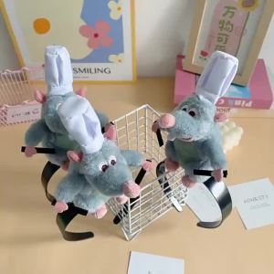 Ratatouille ที่คาดศีรษะ ผ้ากํามะหยี่ขนนิ่ม ของขวัญวันเกิด สำหรับเด็กผู้หญิง