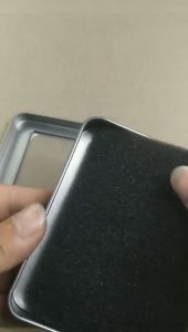 MI-C1192 Flashdisk Packaging Box Universal / Tempat Usb Flash Disk Kotak Kaleng Penyimpanan Souvenir