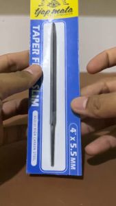 Tjap Mata Kikir Blister Kikir Gergaji Slim Taper Slim Files 4 Inch Kualitas TERBAIK dan TERMURAH
