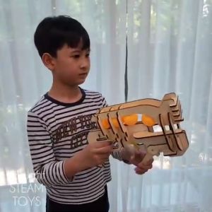 DIY ปืนปิงปอง ทำจากไม้