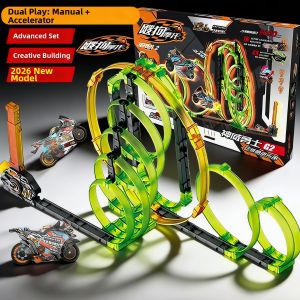 Complete Track Set Toy Motorcycle