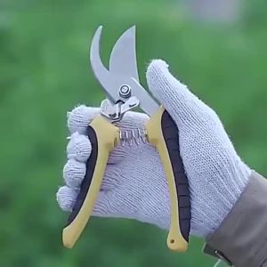 Pruning Shears Gunting Dahan Bunga Ranting Stek Alat Potong Dahan Garden Scissors Gunting Taman/Hasston PROHEX Gunting Dahan Ranting Stek Bunga 8 Inch 1353-005 Stainless Steel