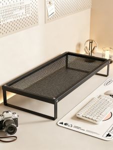 WUBUWEI | Adjustable Height Stand Cooling Rack Foldable Elevating Shelf for Laptop Table