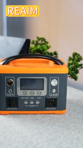 REAIM 40000mAh Outdoor Power Solar Generator fast charge Portable big capacity  Power generator Multi-Function power station emergency power