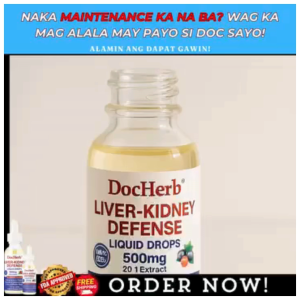 DocHerb Liver-Kidney Defense Serum l Supports Detox l Boost Energy and Strengthens Immunity l 1 Bottle 30ml