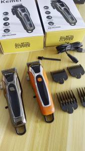 Kemei | Kemei PG1990 Electric Clipper USB Rechargeable Hair Trimmer for Men Professional Barber Hair Clipper LCD Display Haircut Machine