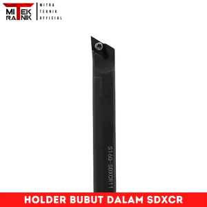 Holder Bubut Dalam SDXCR Holder Boring 8mm 10mm 12mm Cocok Untuk Insert DCMT 07