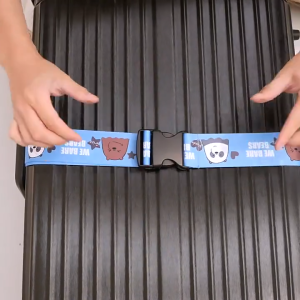 Travel Luggage Strap Belt Cross Suitcase Password Digital Lock