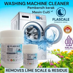 Pembersih Mesin Cuci Ampuh di jamin bersih 100% 500gr FLASCALE