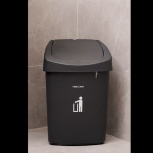 DKW HH-208P ถังขยะฝาสวิง 9 ลิตร (มี 2 สี) ถังขยะอึด สวย ทน