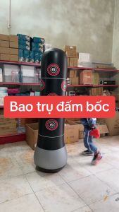 Bao Trụ Đấm Bốc Tự Cân Bằng - PURE BOXING 160cm Đường Kính 48cm - Tặng Kèm Bơm Hơi