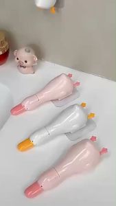 2 in 1 Hair Catcher Clip: A Wall-Mounted Duck Shaped Sink Cleaner