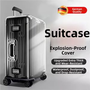 Dustproof Waterproof Durable Clear Thick Luggage Cover