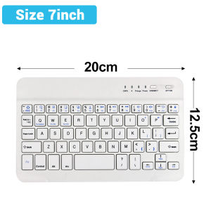 Bluetooth Wireless Keyboard Mouse For Android IOS Samsung Xiaomi Tablet For iPad Air Pro Mini Russian Korean Keyboard