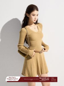 THROUS | Đầm Knit Ôm Dáng