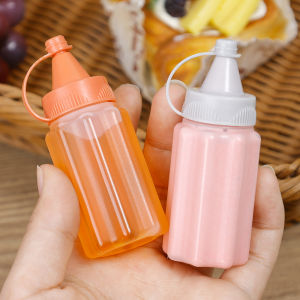 【On Sale】4Pcs Squeezing Bottle Squeeze The Sauce Bottle Ketchup Easy To Squeeze Bottle