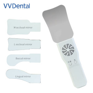 VVDental Orthodontic Reflectors Fog Free Anti-Fog Mirrors With LED Light Intraoral Photography Stainless Steel