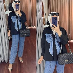 OOTD ONE SET BUFFY/SETELAN BUFFY PITA JEANS LOVITA