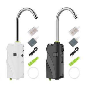 Thiết Bị Câu Cá Rửa Tay 3 Trong 1 Di Động Với Cảm Biến Thông Minh Máy Bơm Không Khí Oxy Nước Đèn LED Cảm Ứng Tự Động - Bộ Dụng Cụ Câu Cá