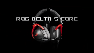 ASUS ROG DELTA S CORE WIRED 3.5 MM GAMING HEADSET WITH LIGHTWEIGHT 50 MM ASUS ESSENCE DRIVERS AND VIRTUAL 7.1 SURROUND SOUND