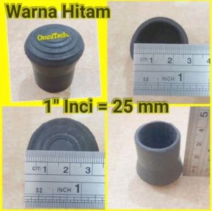 Karet Kaki Kursi Meja Tongkat Bulat Pengaman Perabot Furniture 1" Inch Inci 25mm 25 mm 25cm 25 cm