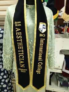 slempang kalung wisuda bahan beludru super terbaik di kelasnya