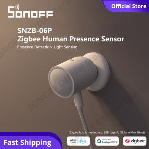 SONOFF SNZB-06P Zigbee Cảm biến hiện diện của con người Radar vi sóng 58 GHz Cảm biến chuyển động Zigbee 3.0 Máy dò thông minh Cảnh thông minh cục bộ Mang lại ánh sáng hỗ trợ Sonoff Zigbee Hub / Trợ lý tại nhà / Alexa - Lazada