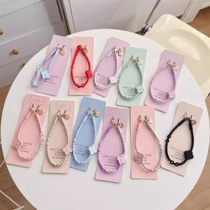 Luxury Silicone Phone Chain Womens Style Anti-Loss Pendant Light Weight High End Feelings 2024 New Model Mobile Phone Accessories