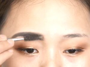 6 Colors Eyebrow Dyeing Gel Natural Long Lasting Waterproof Smudge Proof Eyebrow Styling Cream with Makeup Brush