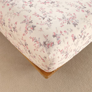 Alls Wonderland ผ้าปูที่นอน 800TC Cotton Sheet Mounted แผ่นนุ่มคุณภาพสูงติดตั้งดอกไม้ ผ้าฝ้ายแคนาดา Garter