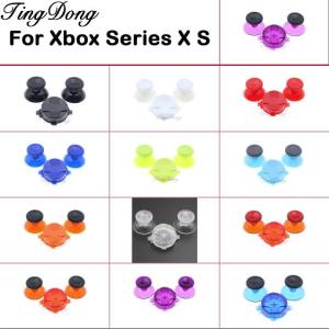 1Set For Xbox Series X S Controller D-pad Action Key Cross Direction Button +Thumb Stick Grip Joystick Cap ThumbSticks Cover