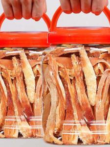 Roasted Ready-to-Eat Squid Strips 500g