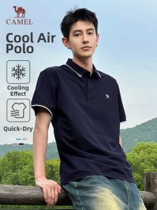 CAMEL | Áo Polo Nam Cổ Đứng Tản Nhiệt và Khô Nhanh Tay Ngắn