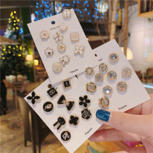 10PCS/Set Cute and Practical Anti Stray Brooch Collar Dress Pearl Pin Accessories Clothing Fixed Pin Fashion Accessories