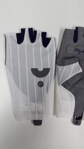 YKYWBIKE Cycling Gloves Woven Aerodynamic Striped Bicycle Sports Gloves Anti-Slip Riding Gloves Shock-absorbing Road Bike Gloves