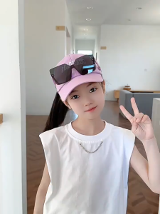 Set kính và mũ lưỡi chai MINK BABY cho bé 2-8 tuổi