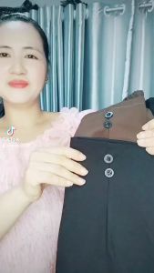 Quần baggy nữ ly gấu cực hot quần baggy cạp chun quần baggy nữ mẫu mới vải Umi Hàn dày mịn co giãn 4chiều đẹp XM THUVU