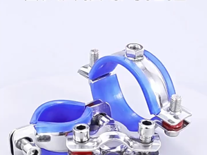 2PCS Office Chairs Tools Pipe Clamp Stainless Steel Office Chair Sinking Stopper Fix Chairs Tools