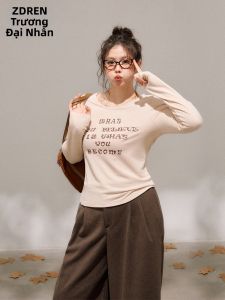 ZHANGDAREN | Quần Áo Mùa Đông Phong Cách Hàn Quốc Dành Cho Người Béo