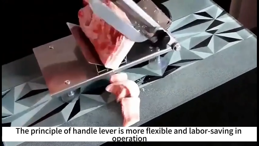 【Fast Shipping】304 Stainless steel Meat slicer cutter Beef slicer machine Adjustable Uniform thickness Effort-saving