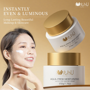 Brightening Moisturizer Face Cream Hydrating Lightweight Daily Care Smooth Makeup Base