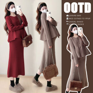 Autumn and Winter Loose Stylish Sweater Set